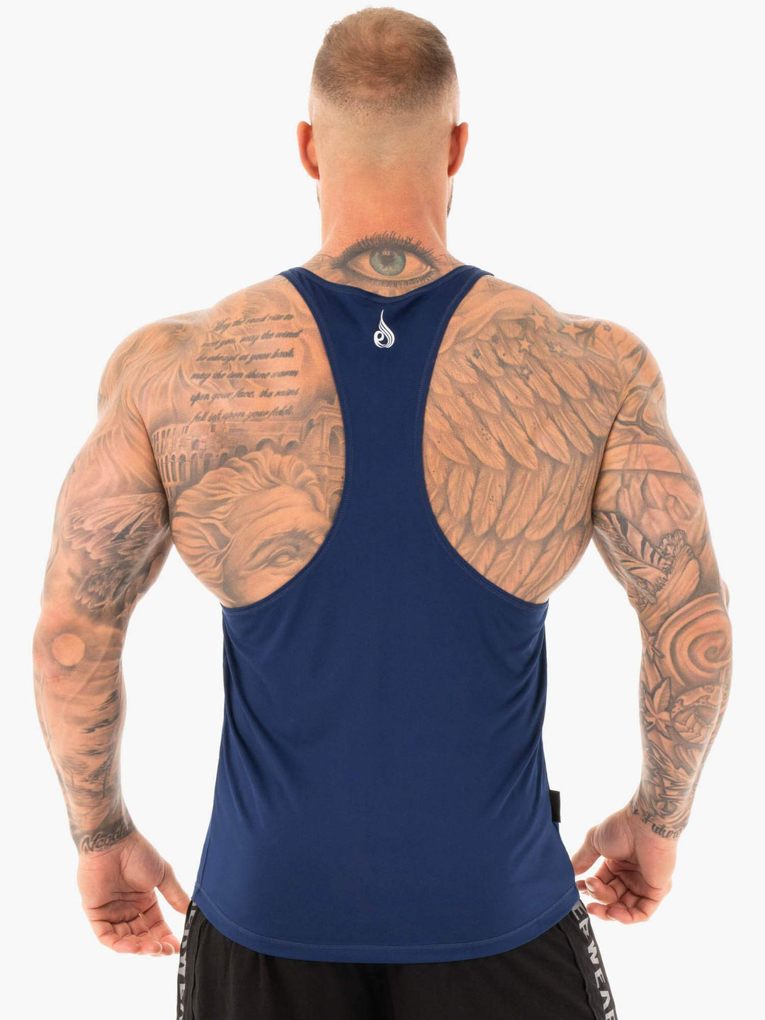 Lift T-Back Stringer - Navy Clothing Ryderwear 