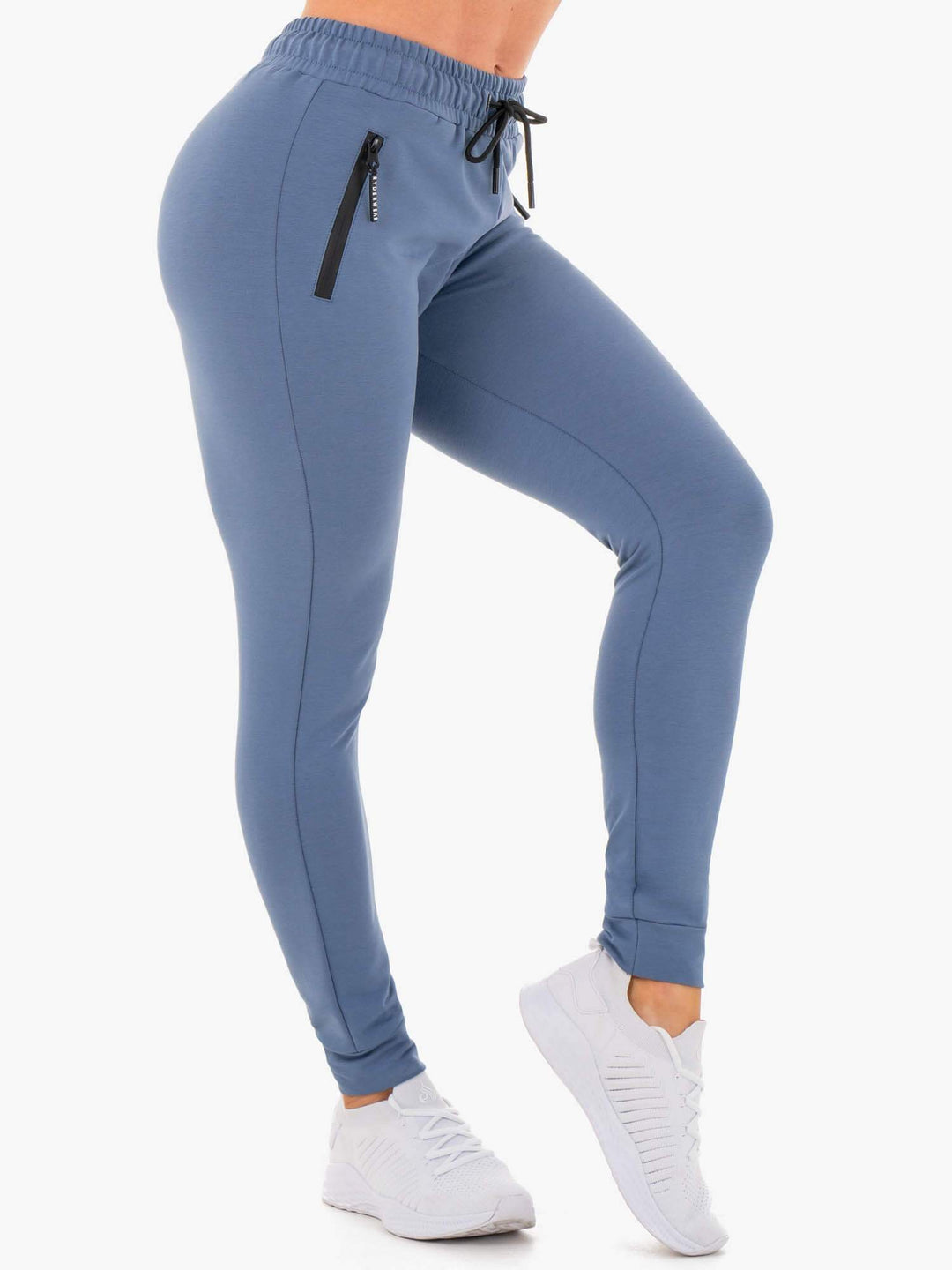 Luxe Track Pants - Steel Blue Clothing Ryderwear 