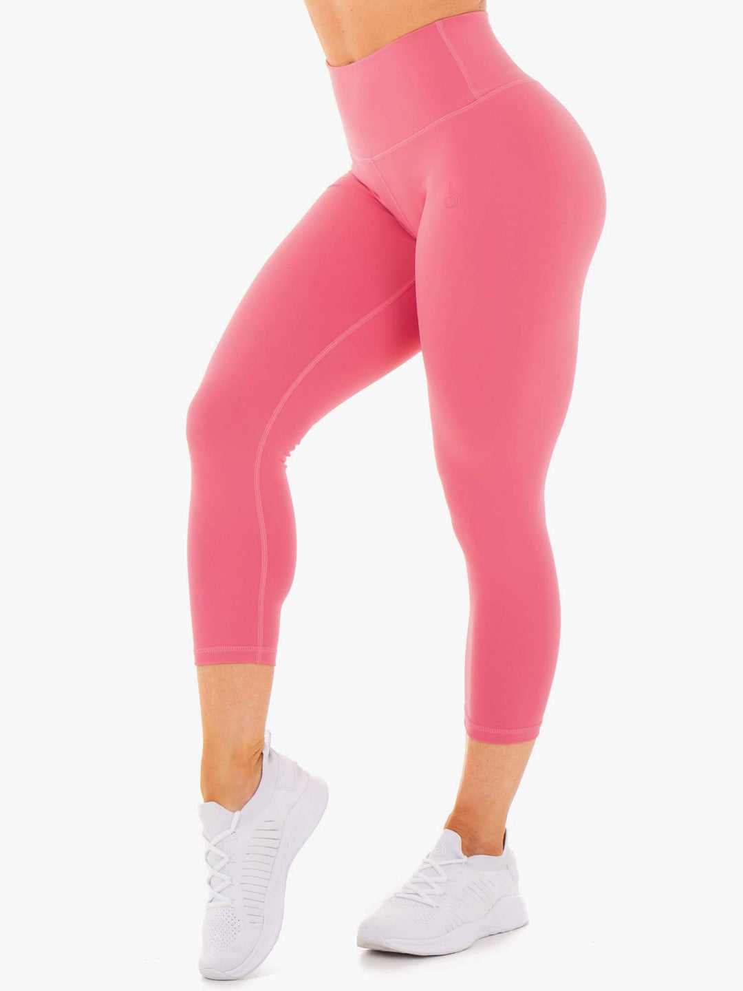 Motion High Waisted 7/8 Leggings - Pink Lemonade Clothing Ryderwear 