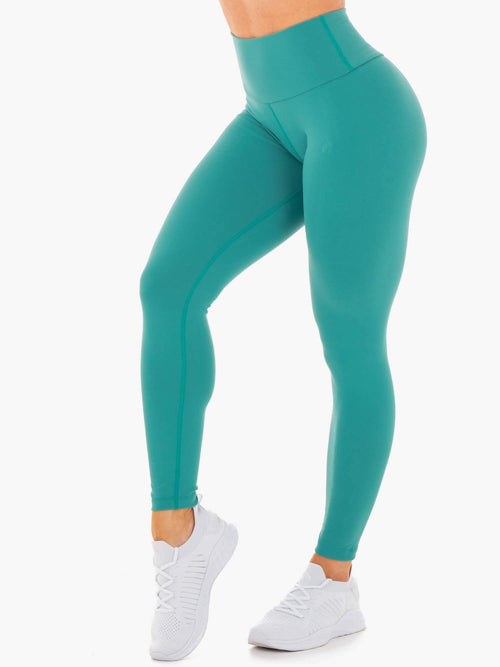 Motion High Waisted Leggings Teal