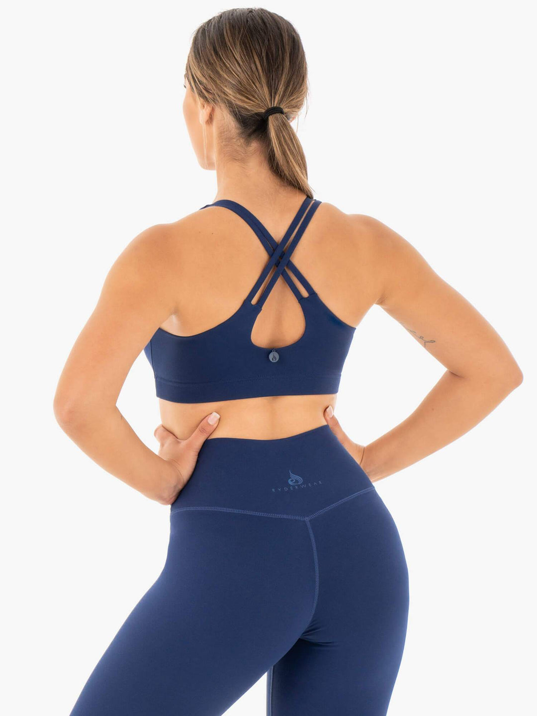 Motion Sports Bra - Navy Clothing Ryderwear 