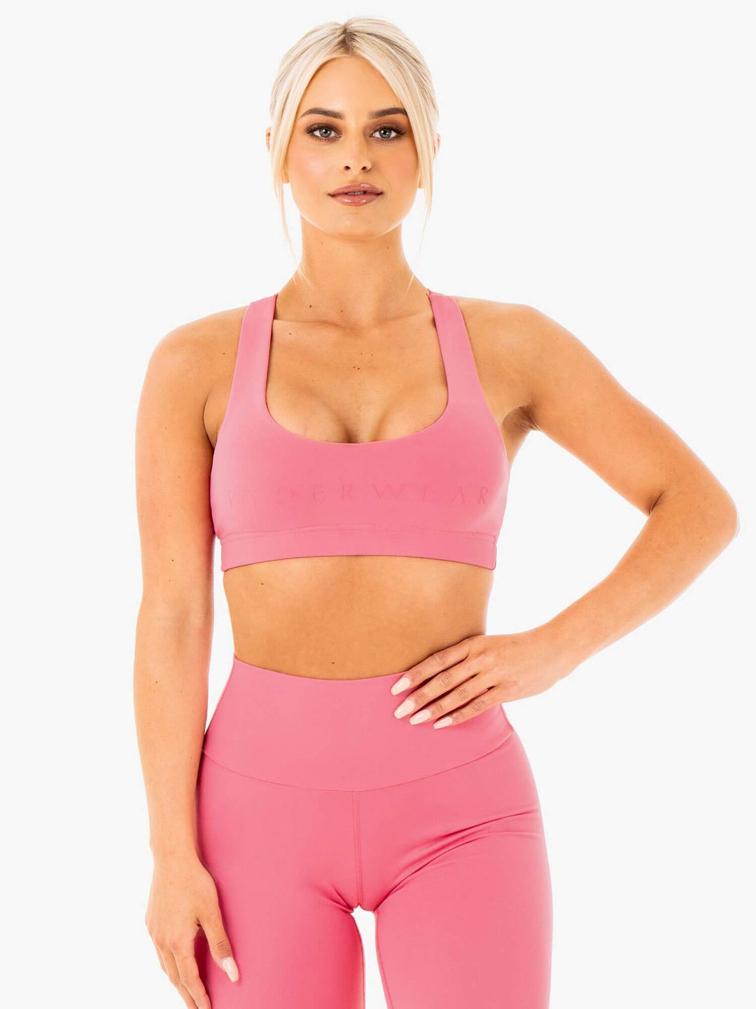 Motion Sports Bra - Pink Lemonade Clothing Ryderwear 