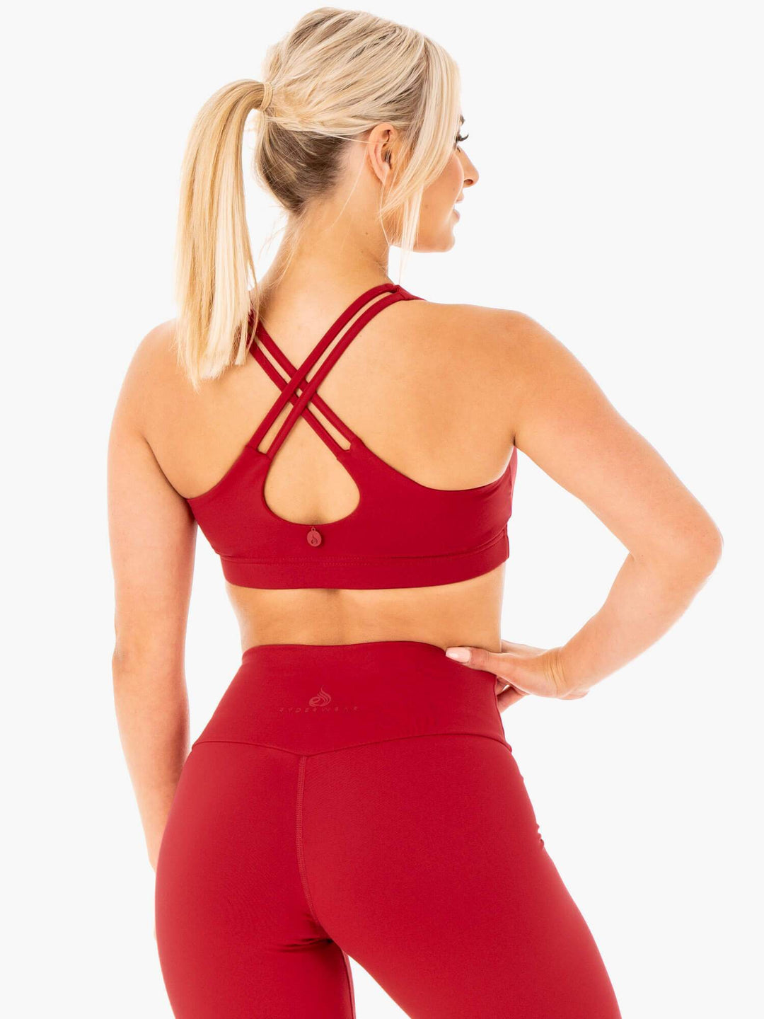 Motion Sports Bra - Red Clothing Ryderwear 