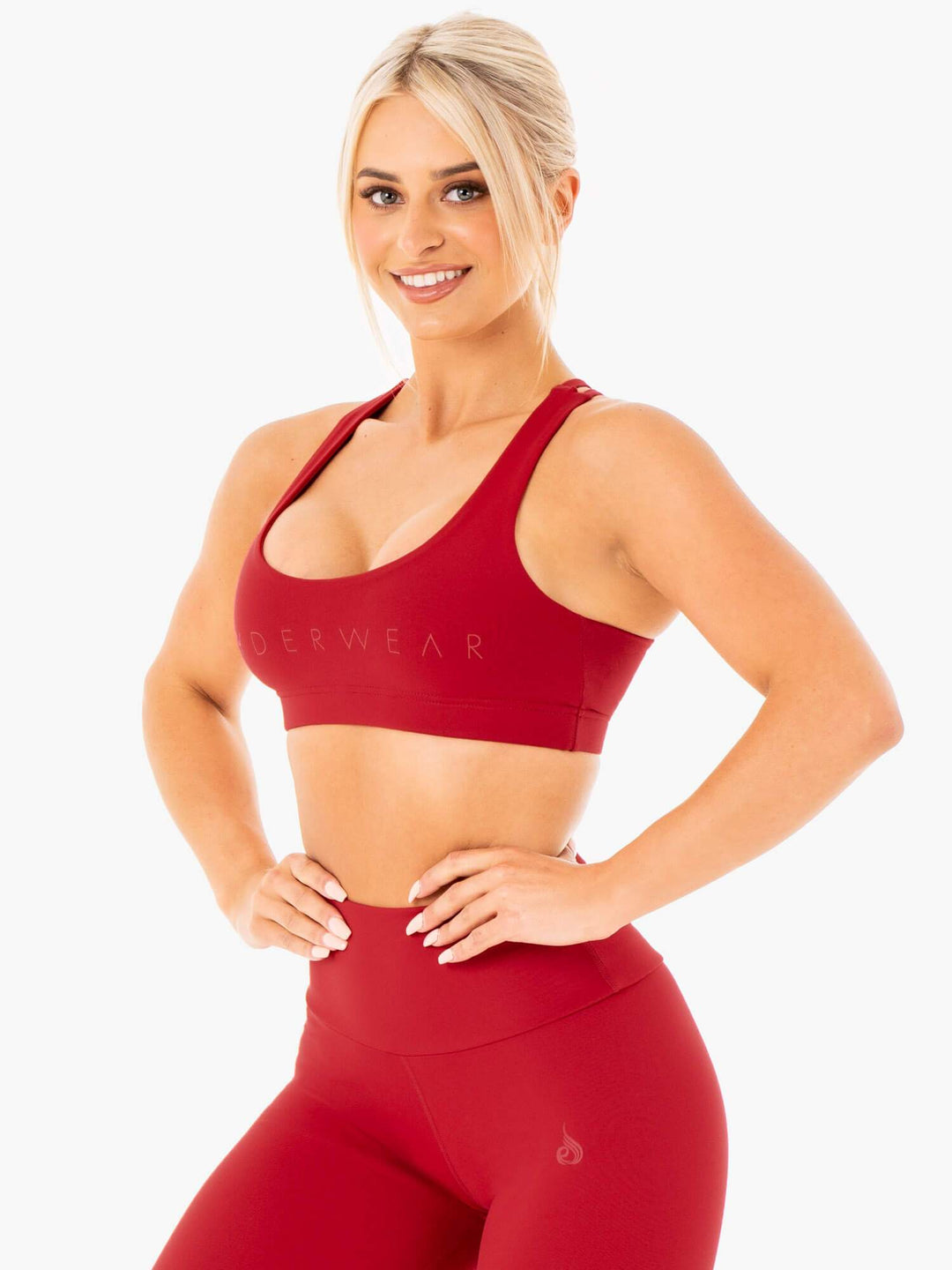 Motion Sports Bra - Red Clothing Ryderwear 