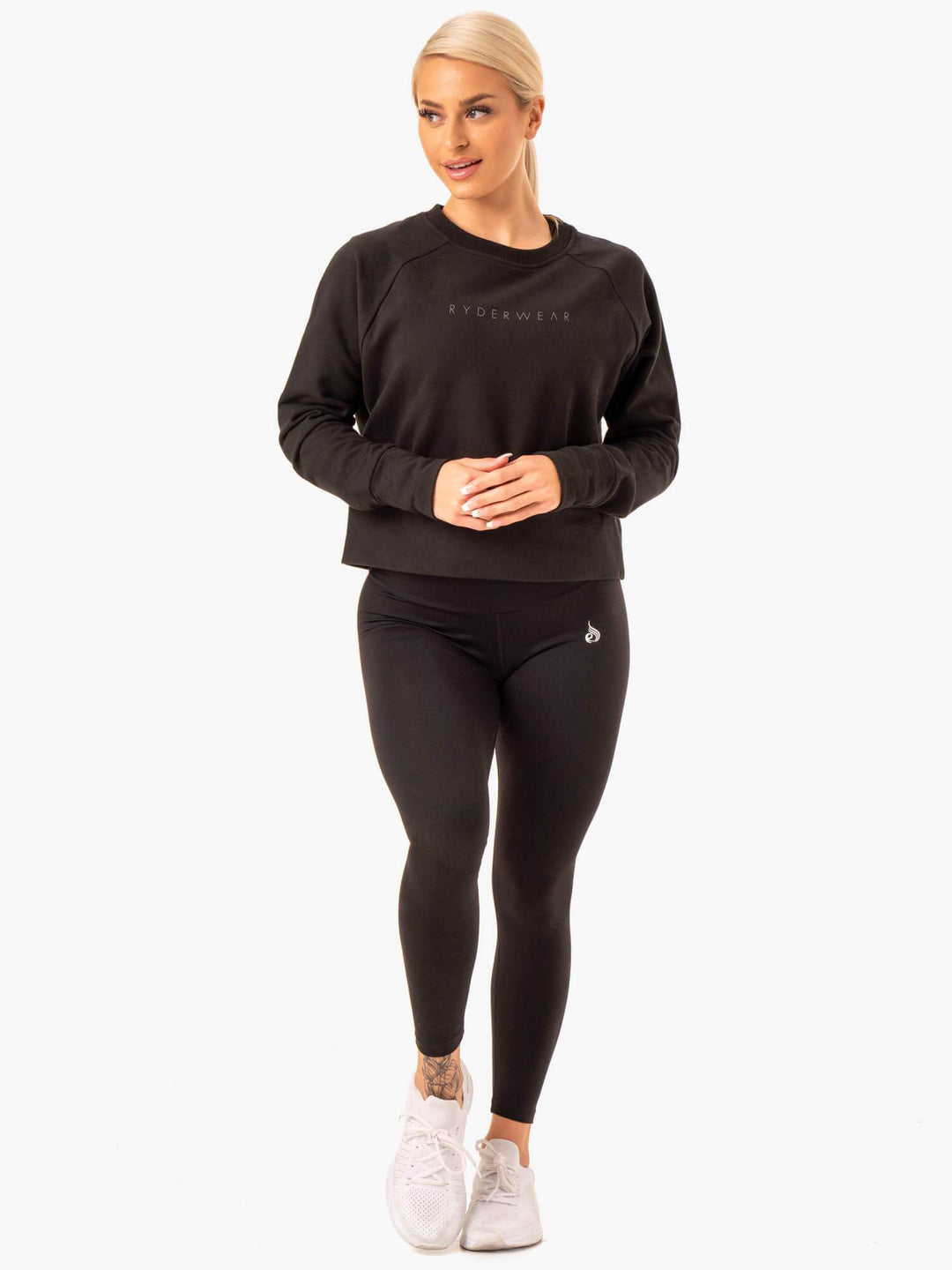 Motion Sweater - Black Clothing Ryderwear 