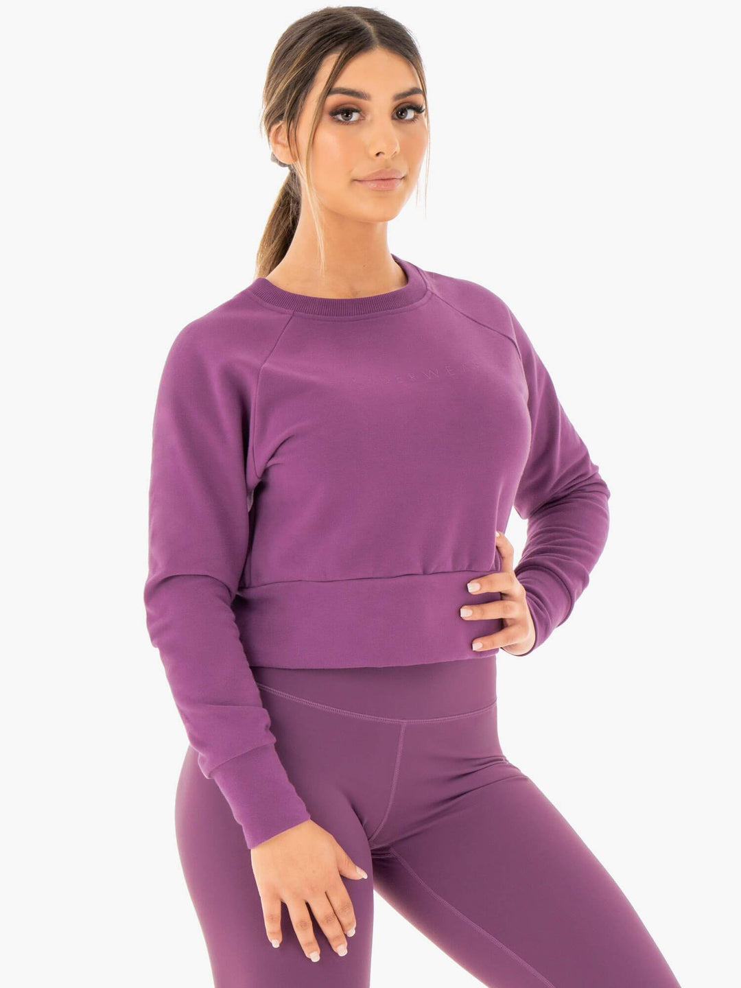 Motion Sweater - Purple Clothing Ryderwear 