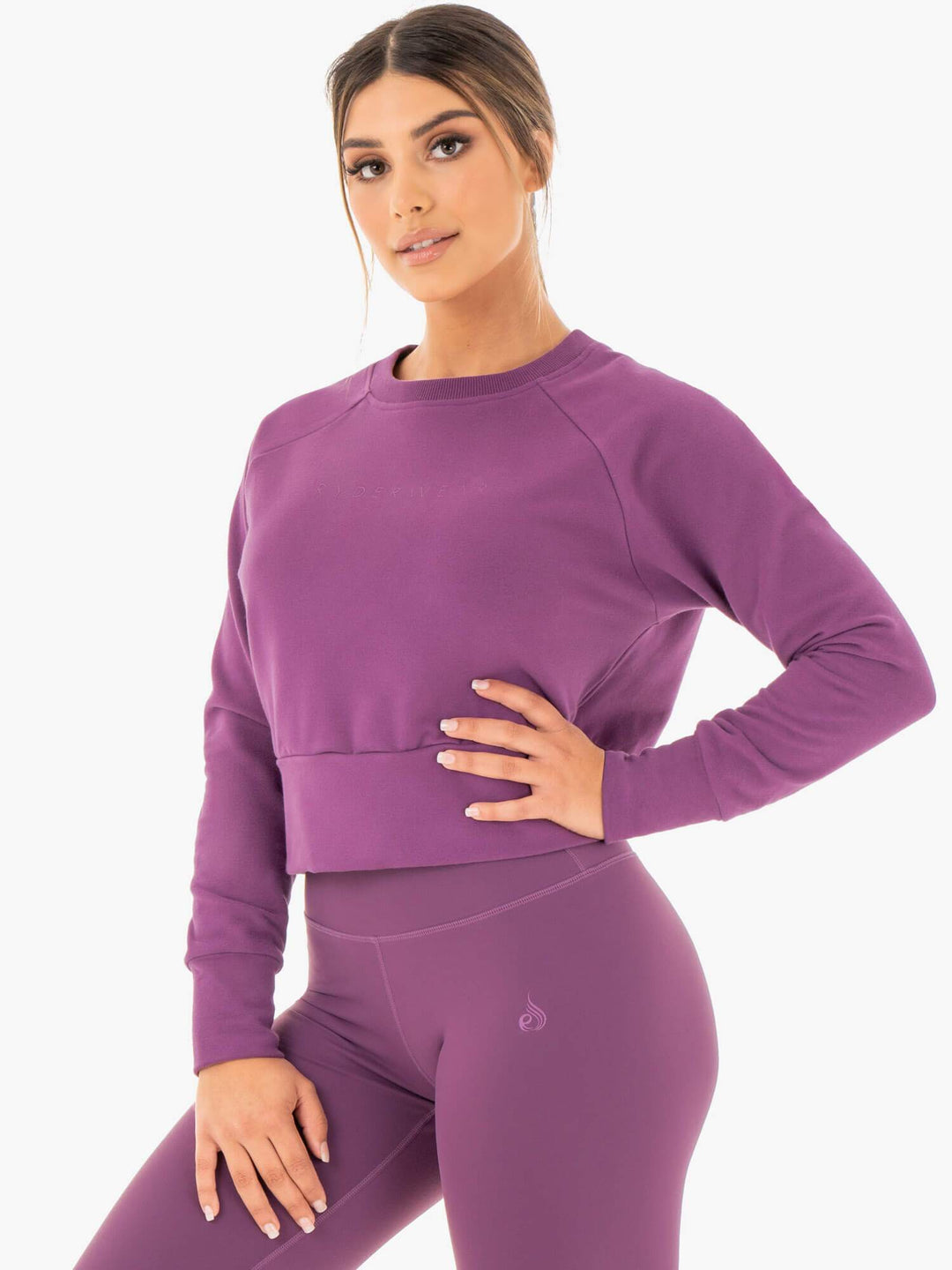 Motion Sweater - Purple Clothing Ryderwear 