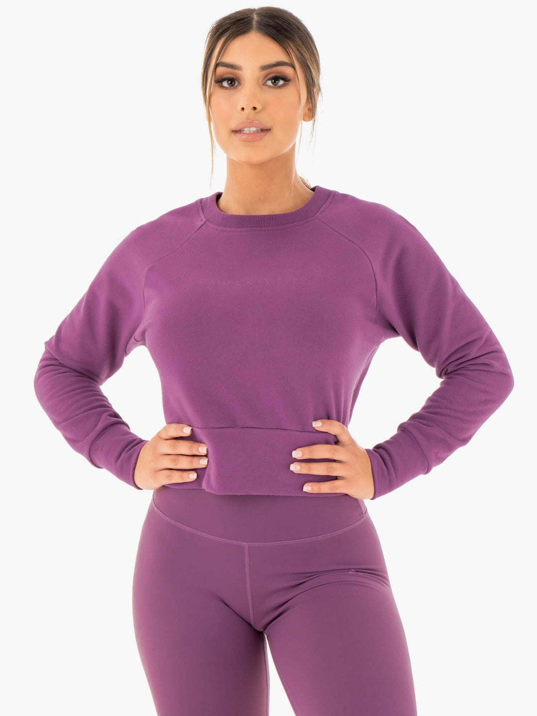 Motion Sweater - Purple Clothing Ryderwear 