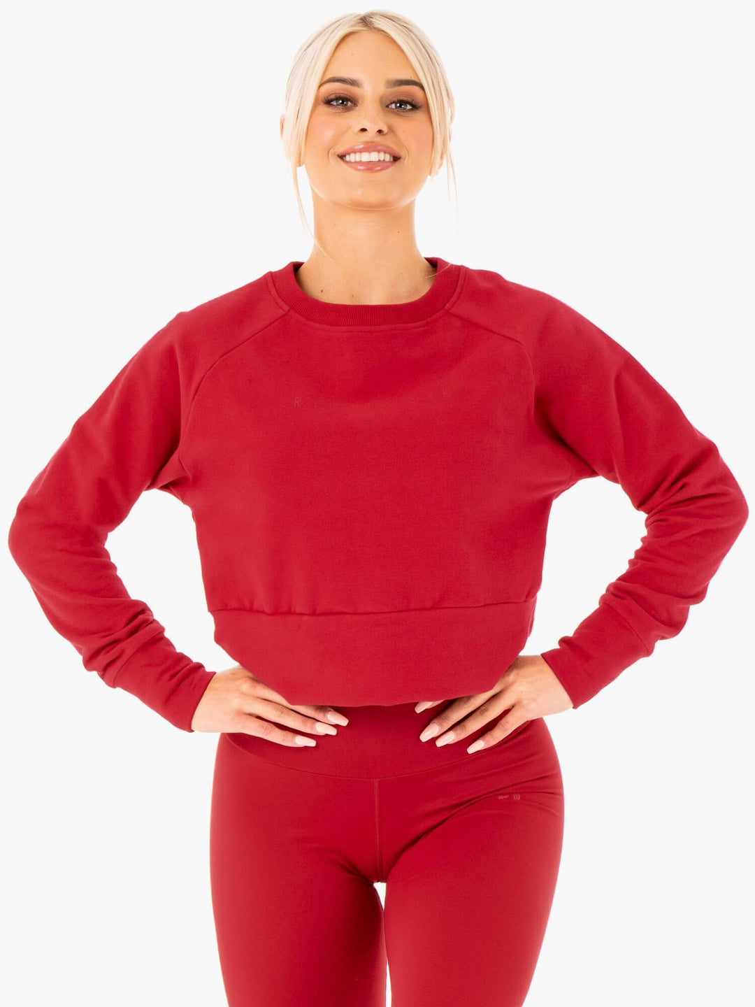 Motion Sweater - Red Clothing Ryderwear 