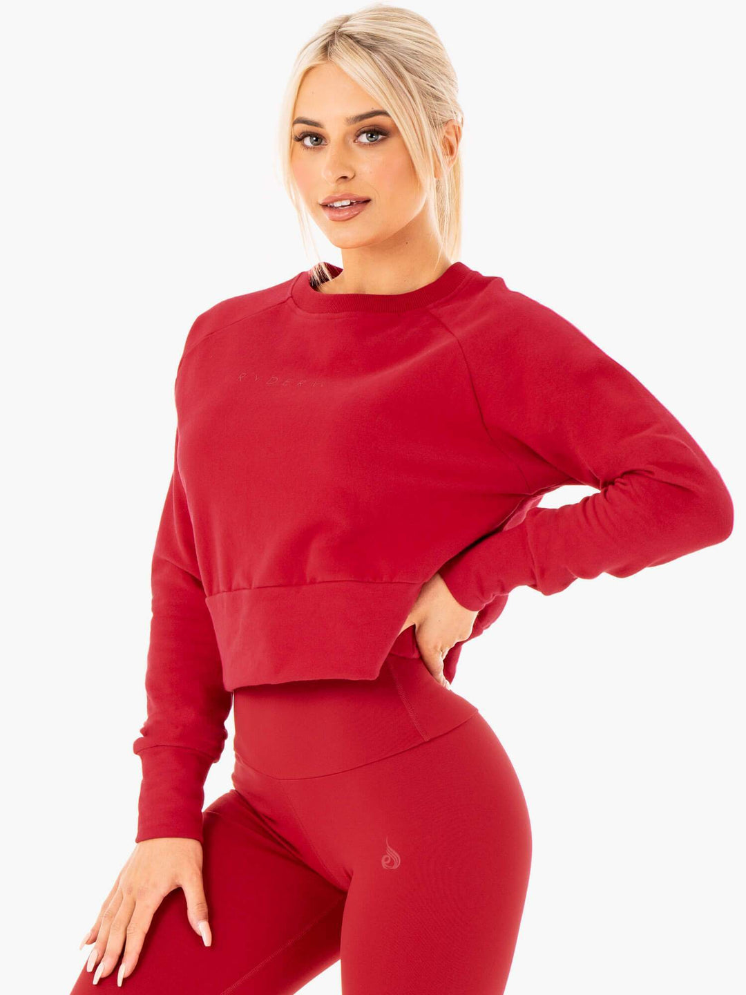 Motion Sweater - Red Clothing Ryderwear 