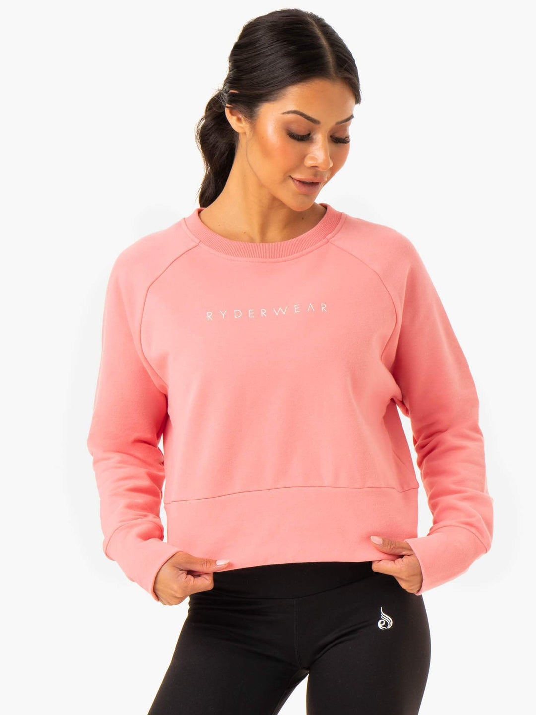 Motion Sweater - Rose Pink Clothing Ryderwear 