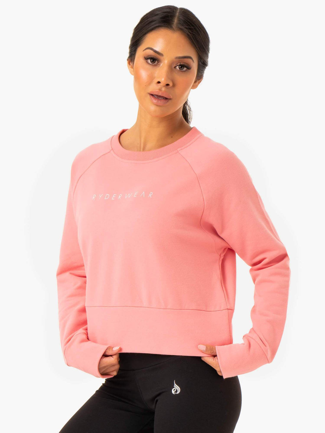 Motion Sweater - Rose Pink Clothing Ryderwear 