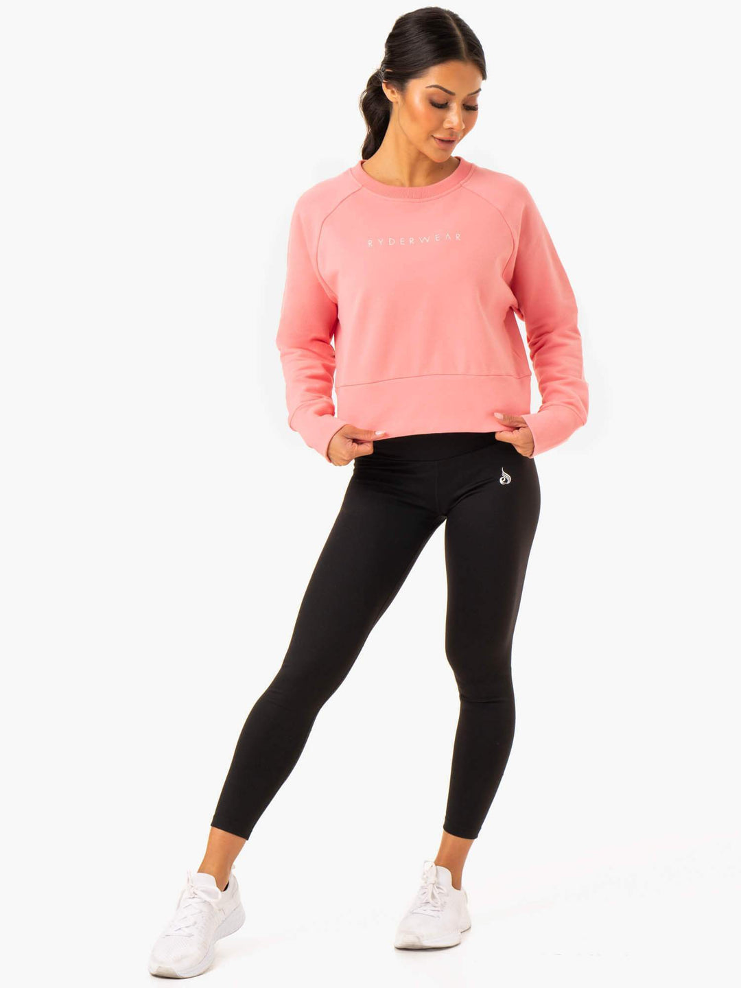 Motion Sweater - Rose Pink Clothing Ryderwear 