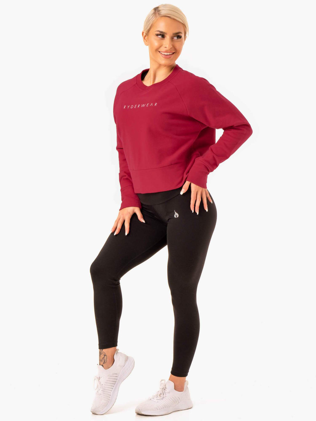 Motion Sweater - Wine Red Clothing Ryderwear 