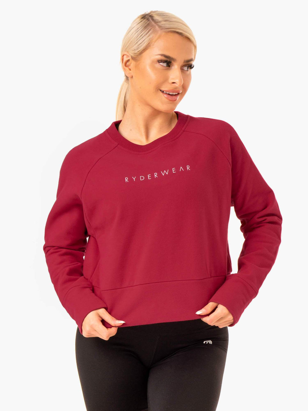 Motion Sweater - Wine Red Clothing Ryderwear 