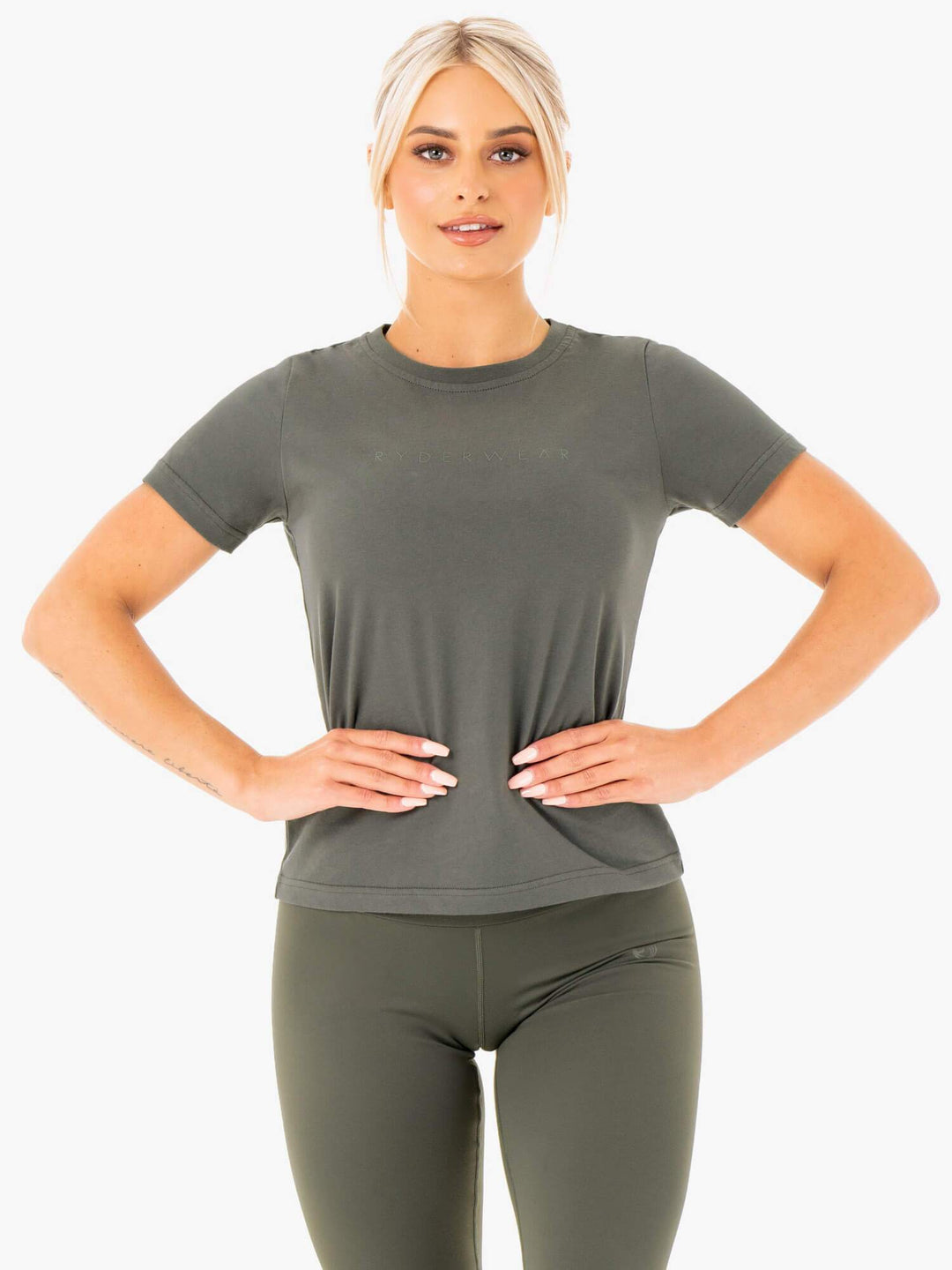 Motion T-Shirt - Khaki Clothing Ryderwear 