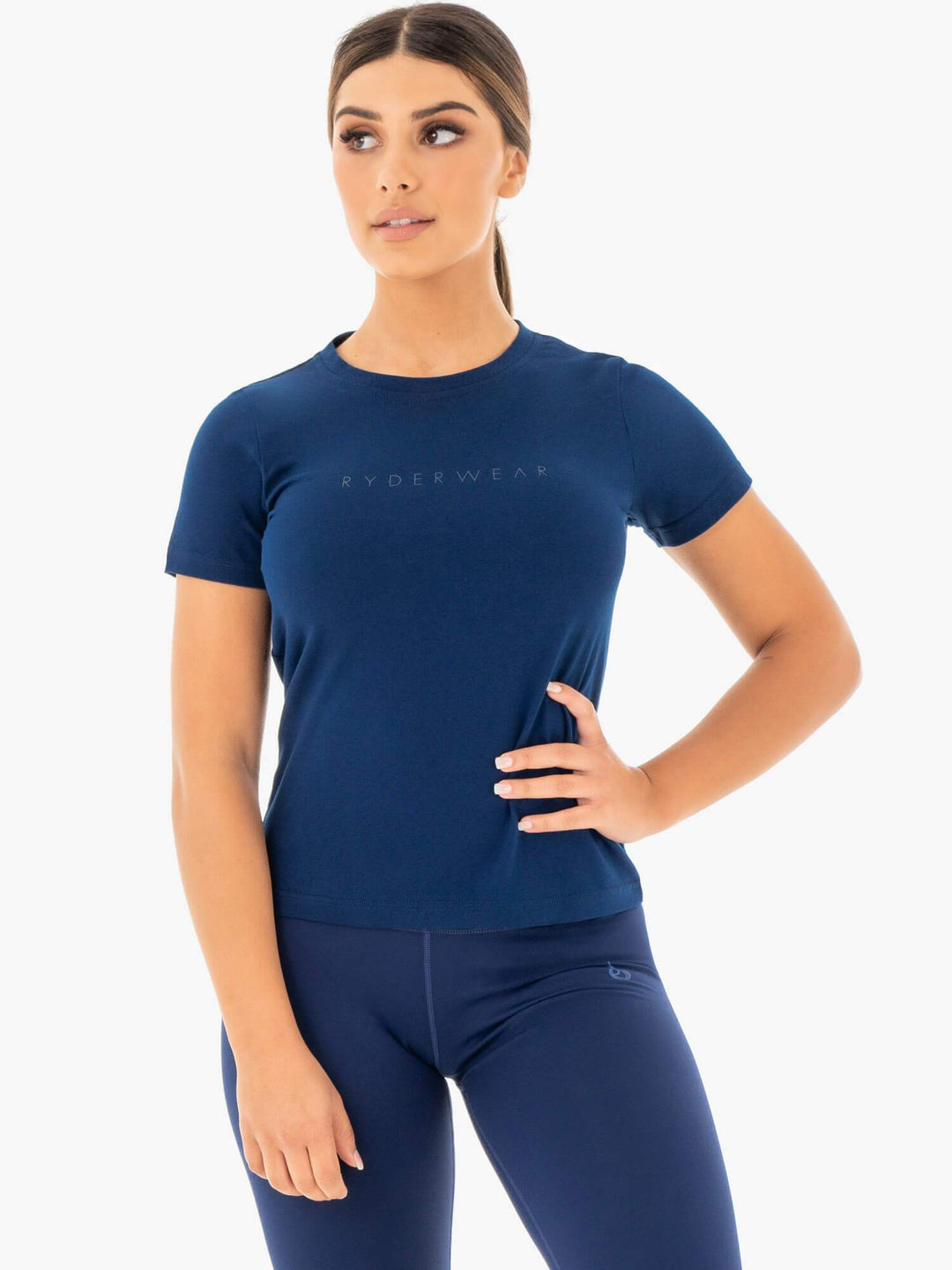 Motion T-Shirt - Navy Clothing Ryderwear 