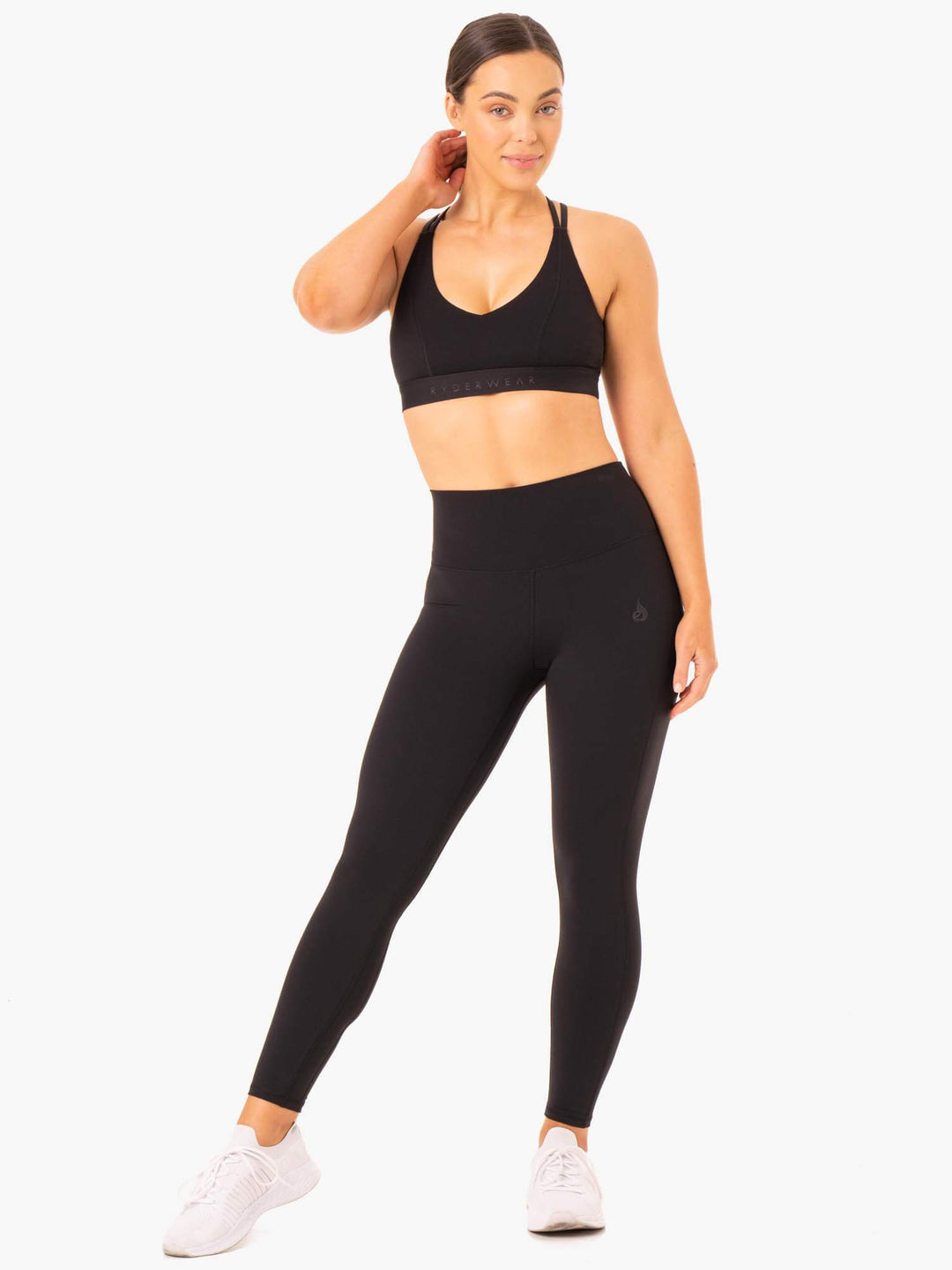 NKD Align Leggings - Black Clothing Ryderwear 