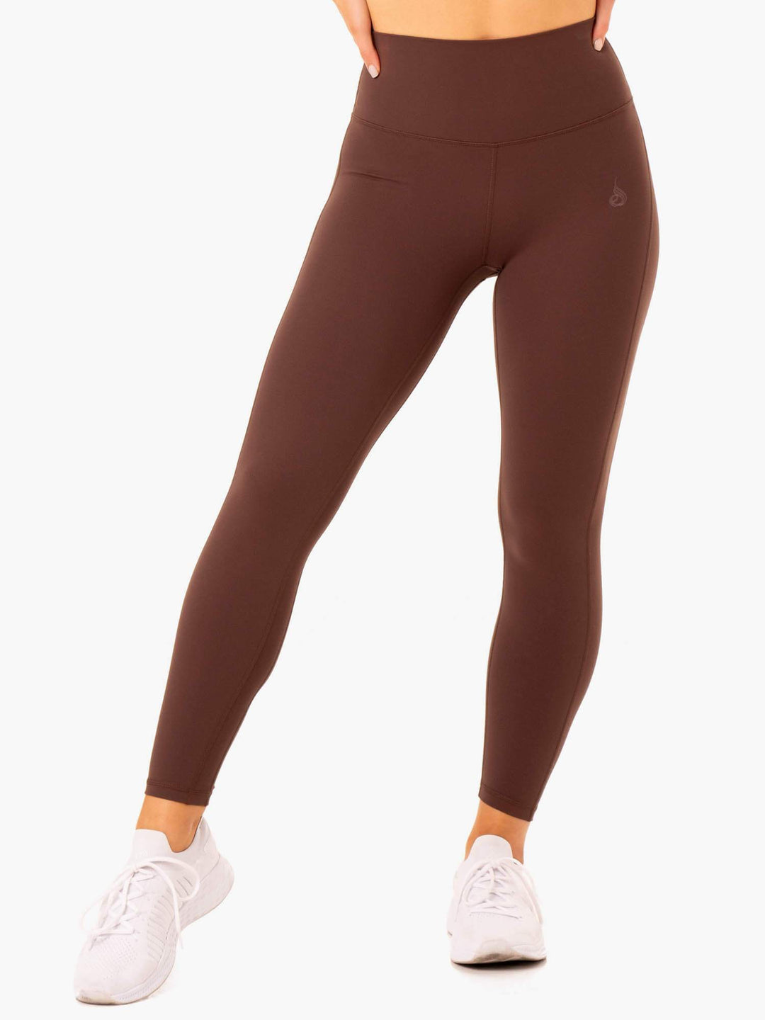 NKD Align Leggings - Chocolate Clothing Ryderwear 