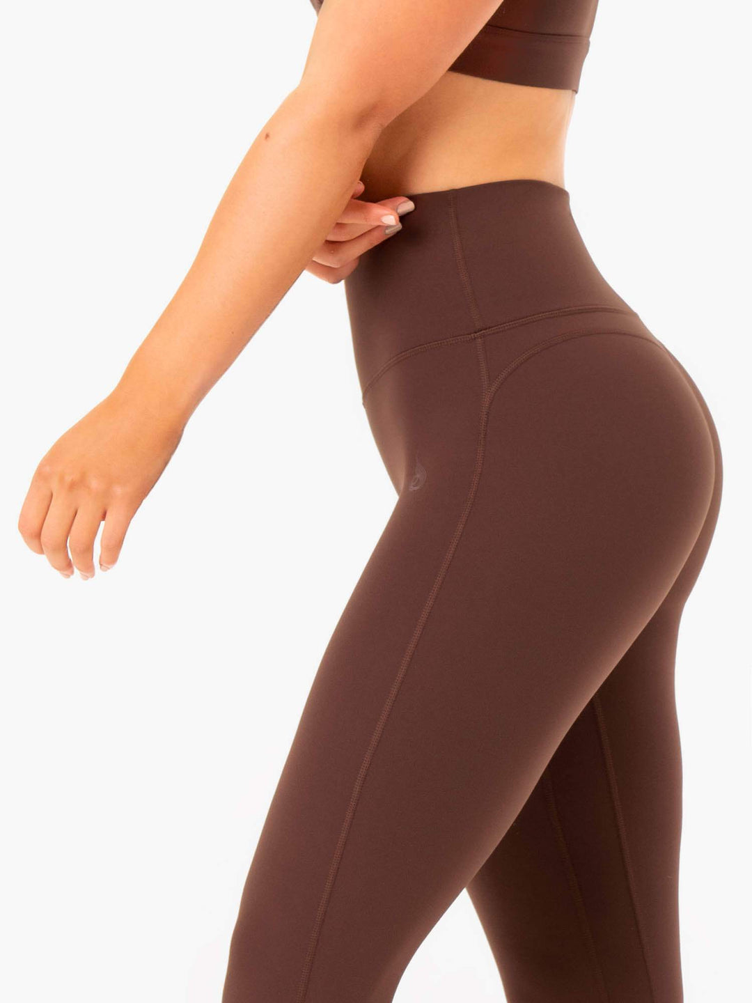 NKD Align Leggings - Chocolate Clothing Ryderwear 