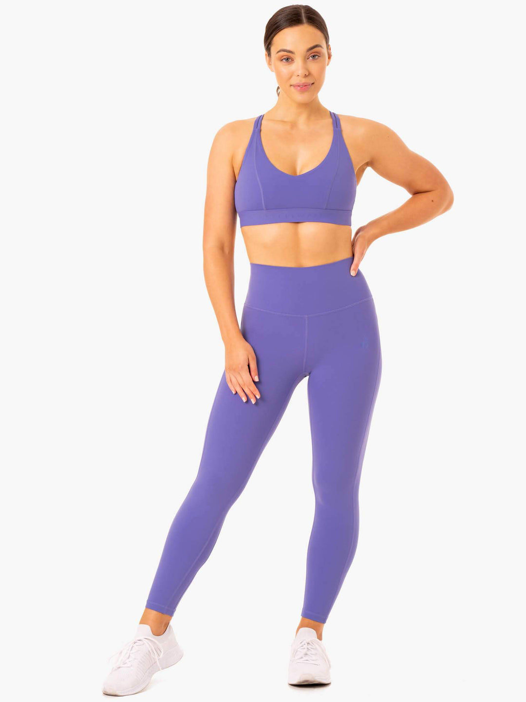 NKD Align Leggings - Purple Clothing Ryderwear 