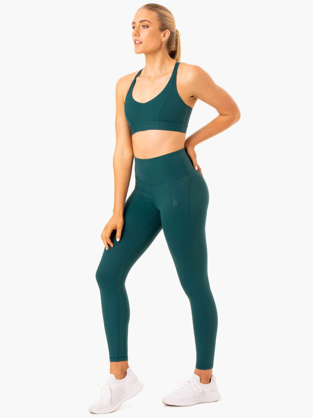 NKD Align Leggings - Teal Clothing Ryderwear 