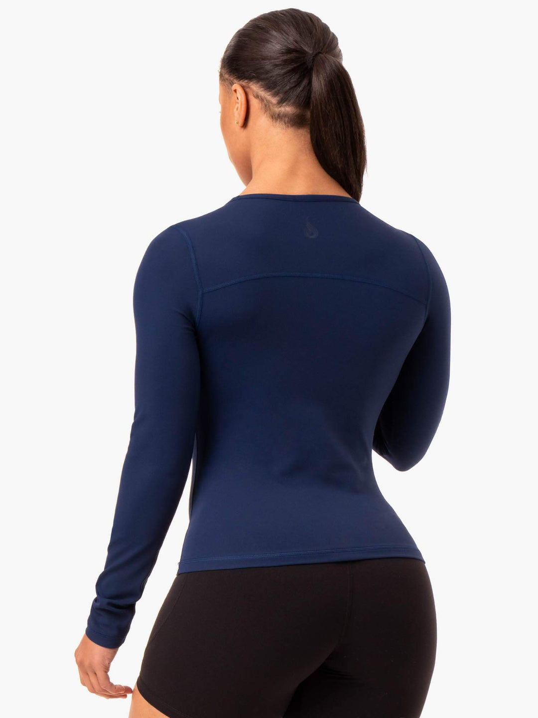 NKD Align Long Sleeve Training Top - Navy Clothing Ryderwear 