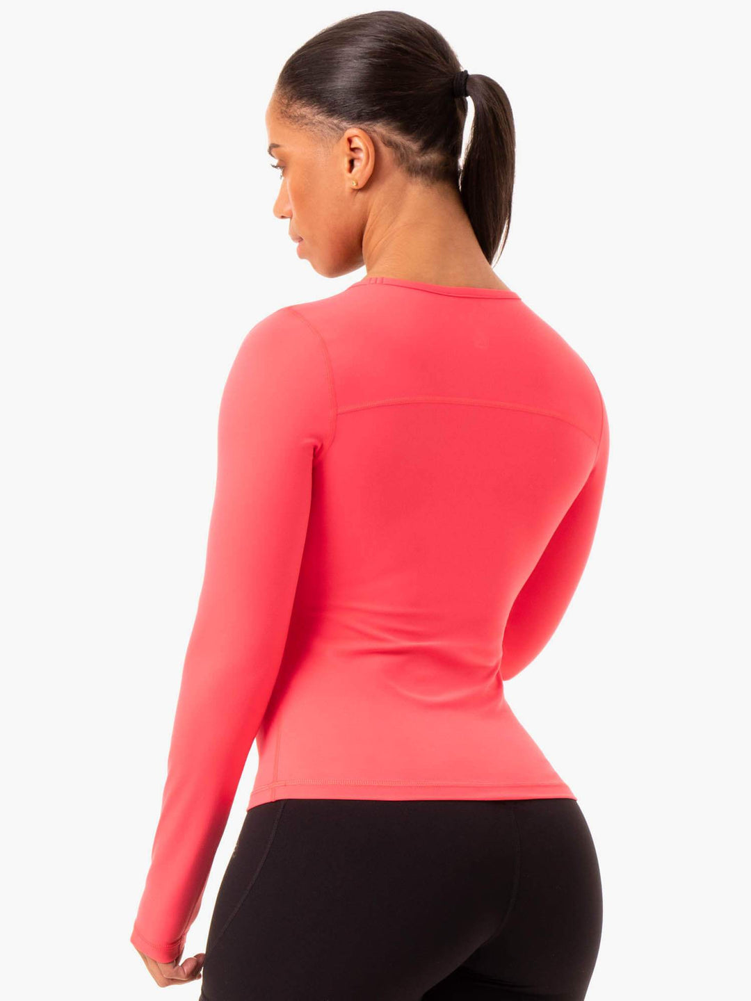 NKD Align Long Sleeve Training Top - Watermelon Clothing Ryderwear 