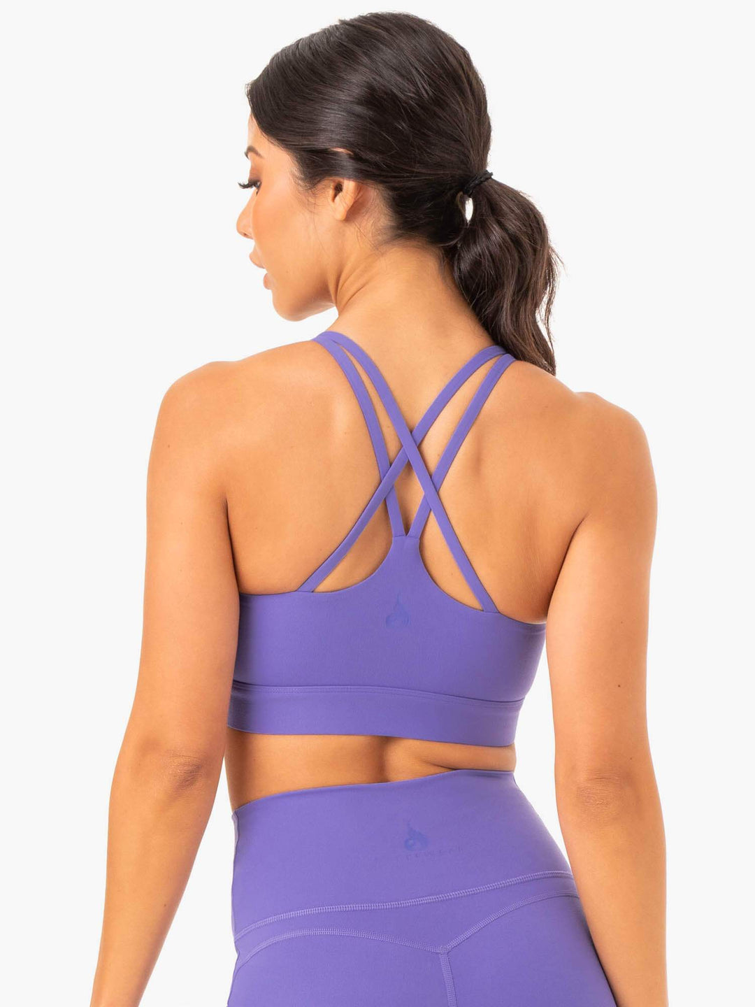 NKD Align Sports Bra - Purple Clothing Ryderwear 