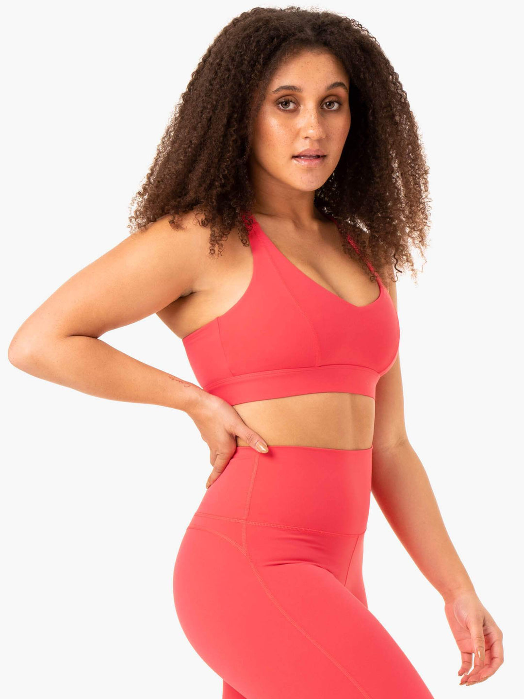 NKD Align Sports Bra - Watermelon Clothing Ryderwear 