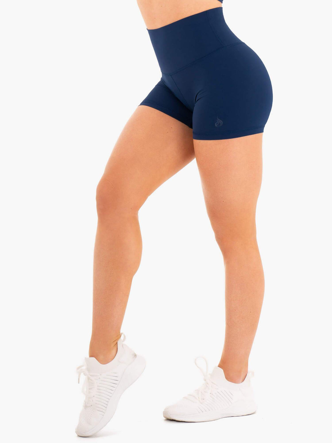 NKD High Waisted Shorts - Navy Clothing Ryderwear 