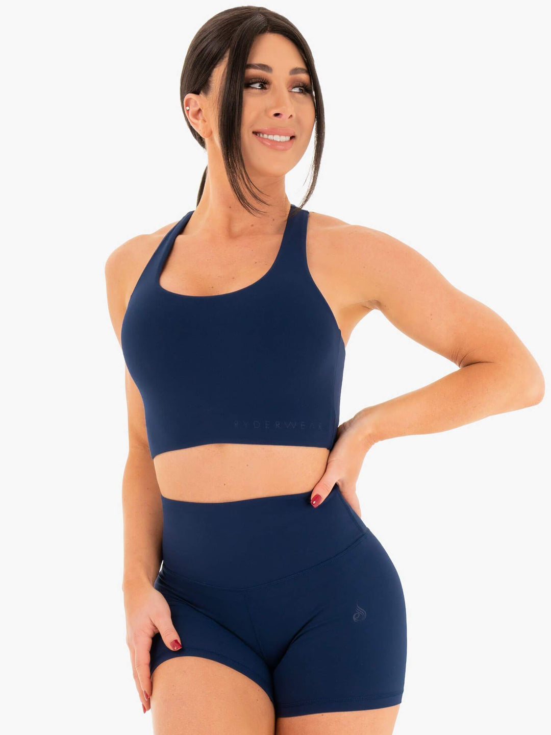 NKD Sports Bra - Navy Clothing Ryderwear 