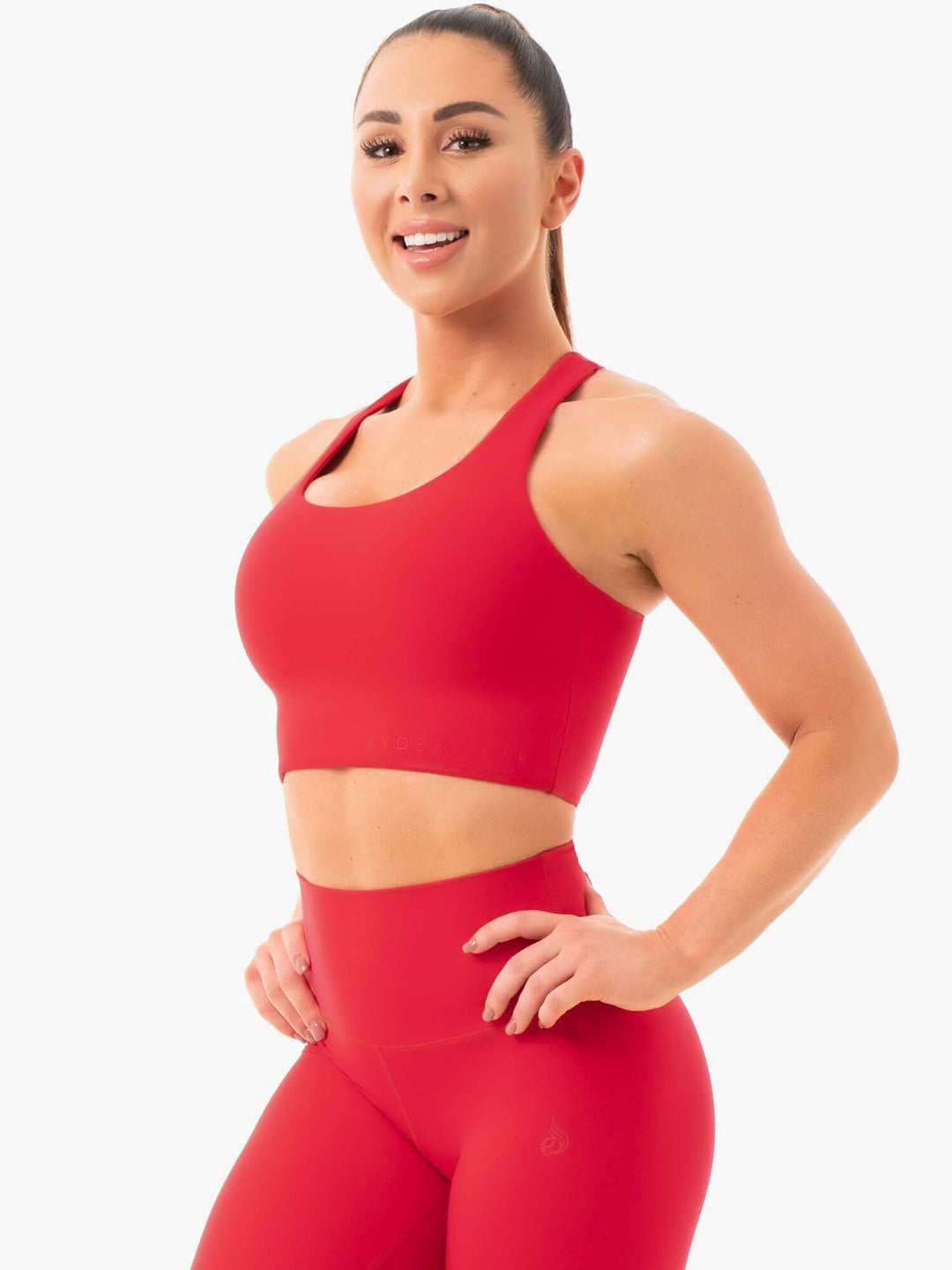 NKD Sports Bra - Red Clothing Ryderwear 