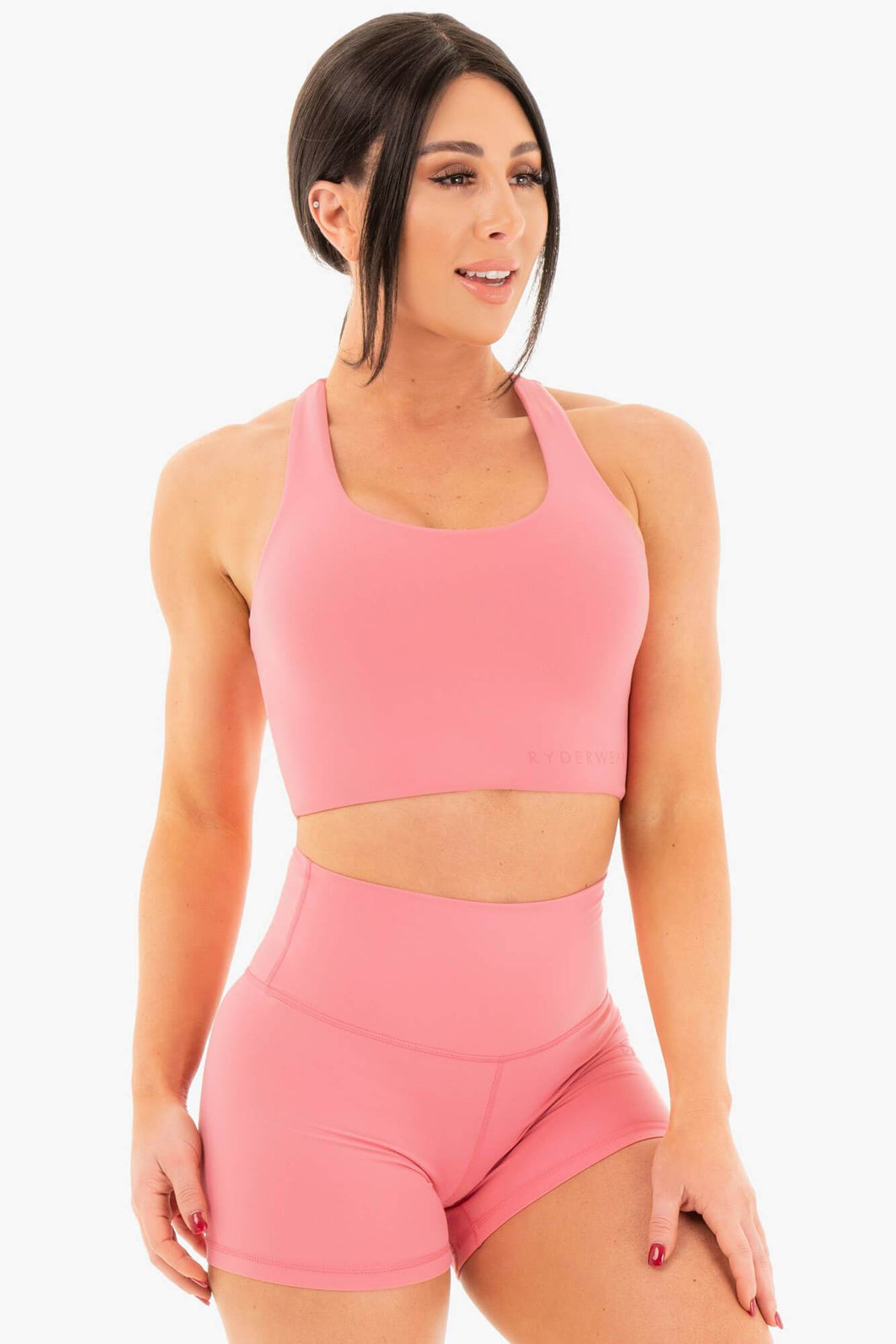 NKD Sports Bra - Rose Clothing Ryderwear 