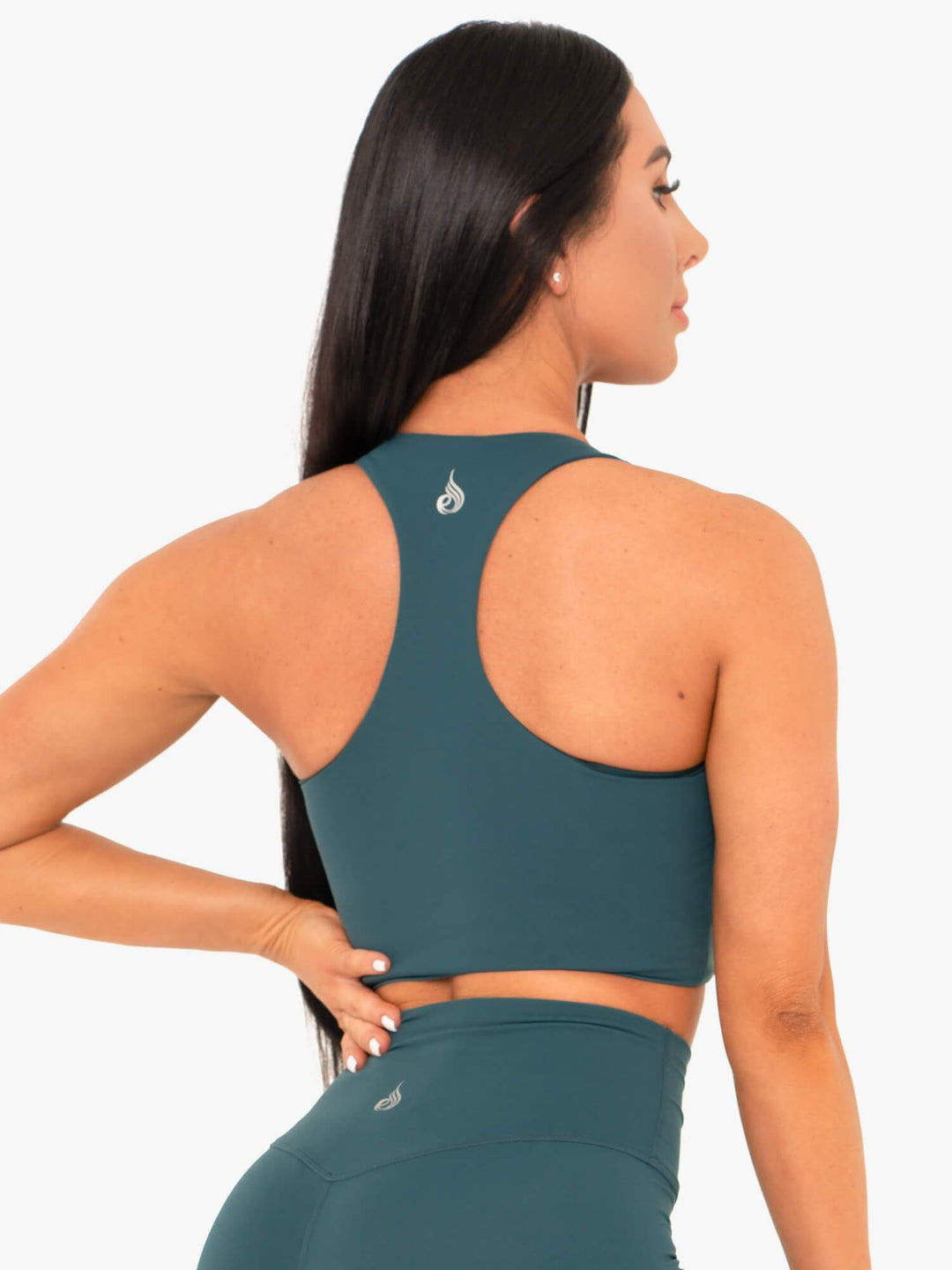 NKD Sports Bra - Teal Clothing Ryderwear 