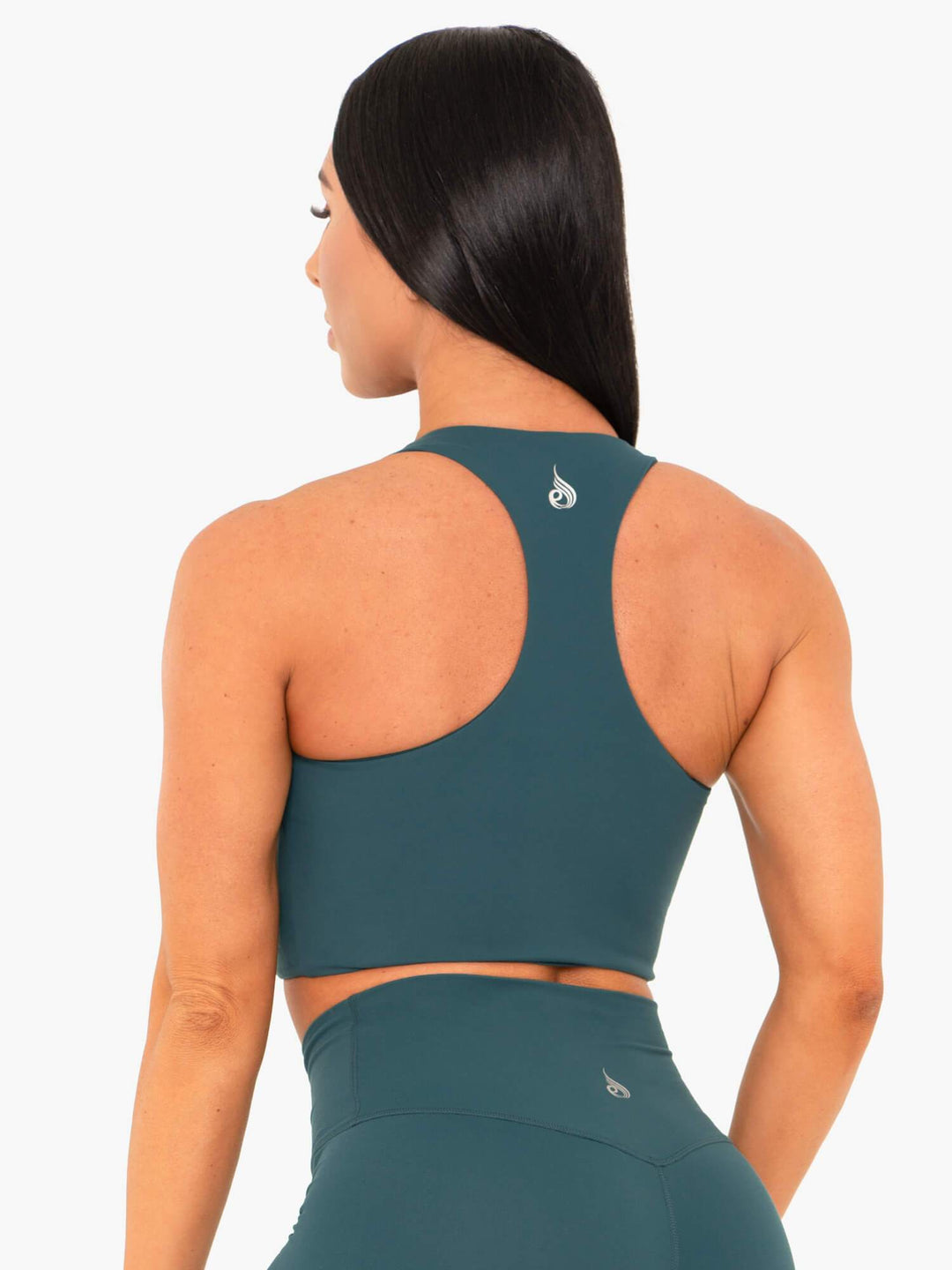 NKD Sports Bra - Teal Clothing Ryderwear 