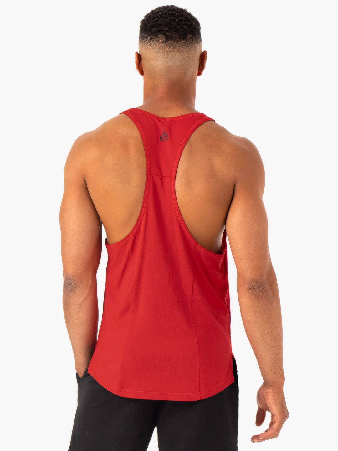 Optimal Mesh T-Back - Red Clothing Ryderwear 