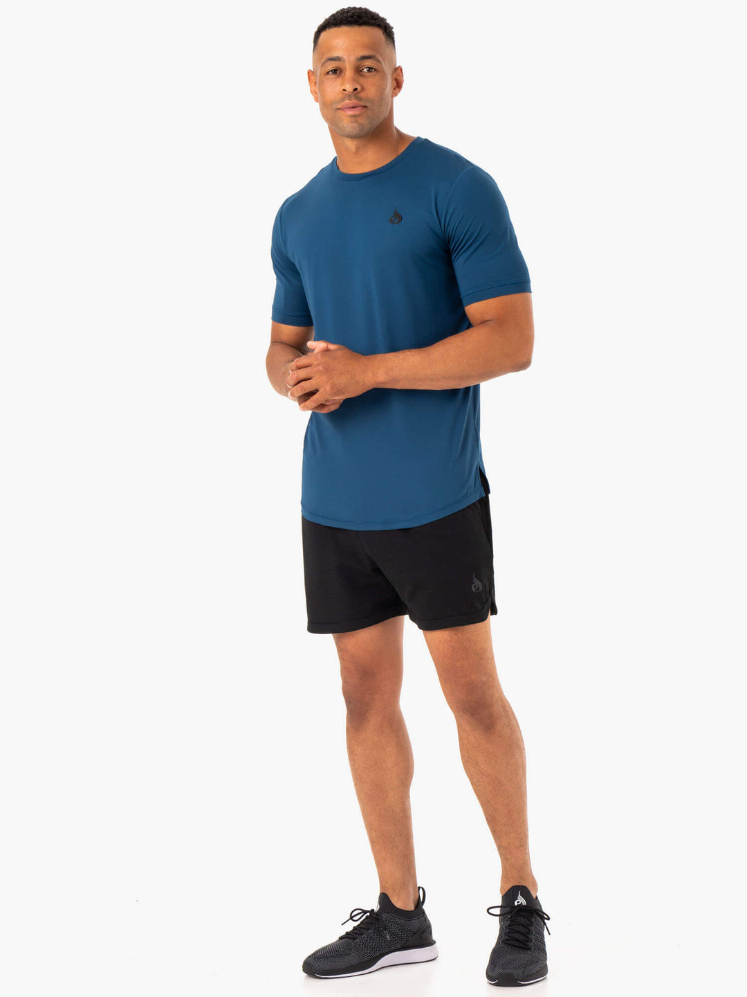 Optimal Mesh T-Shirt - Blue Clothing Ryderwear 