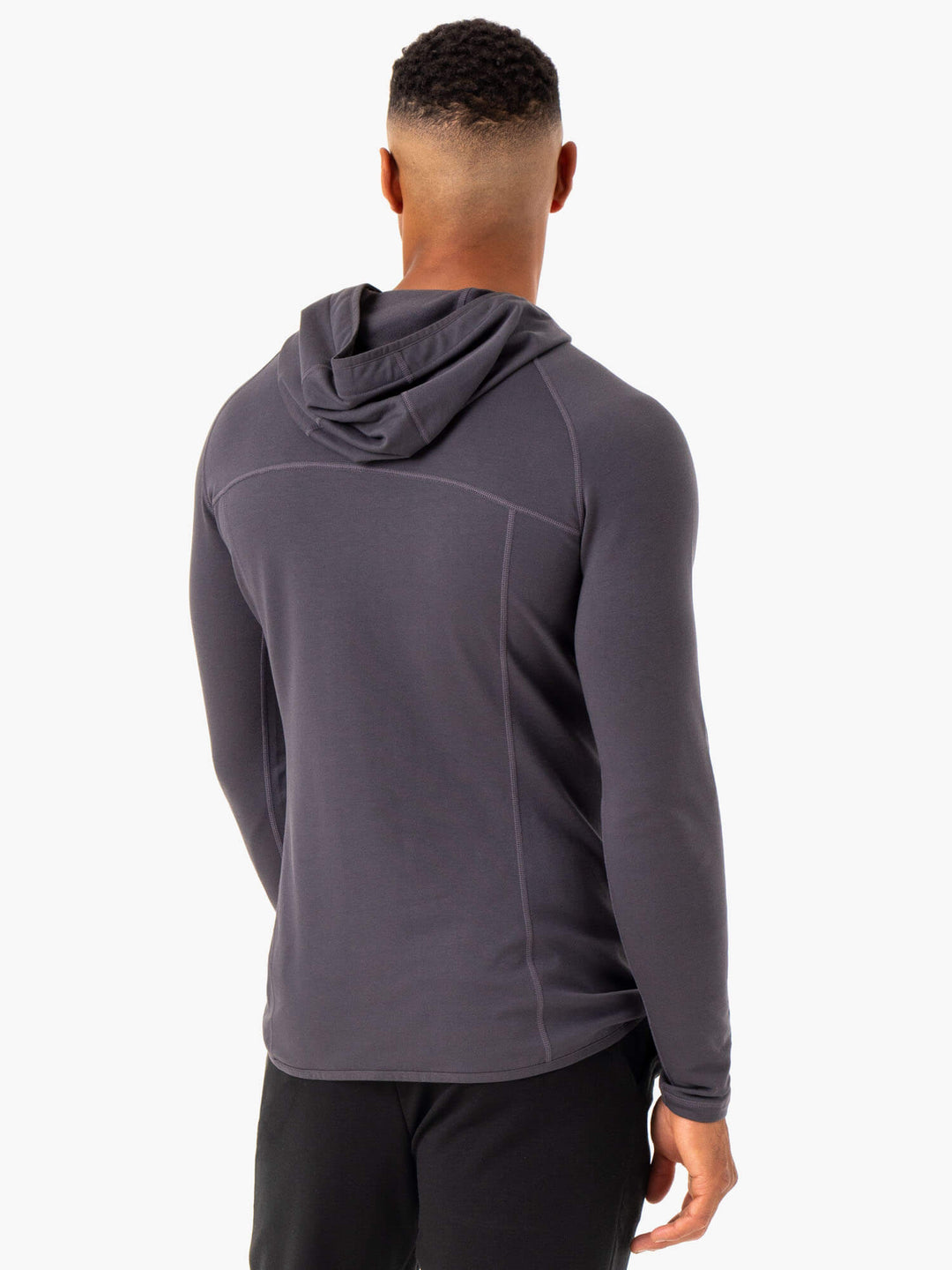 Optimal Pullover Hoodie - Charcoal Clothing Ryderwear 