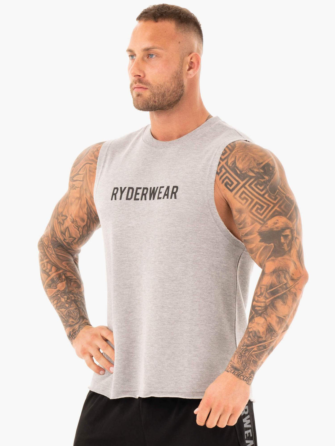 Performance Baller Tank - Grey Marl Clothing Ryderwear 