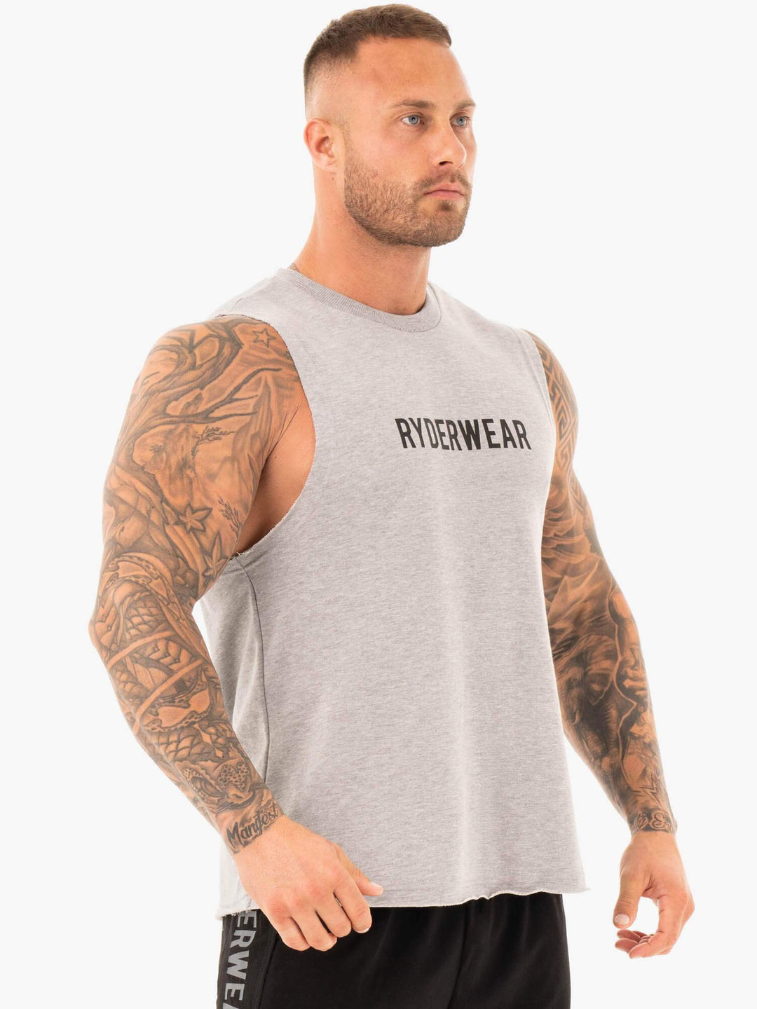 Performance Baller Tank - Grey Marl Clothing Ryderwear 