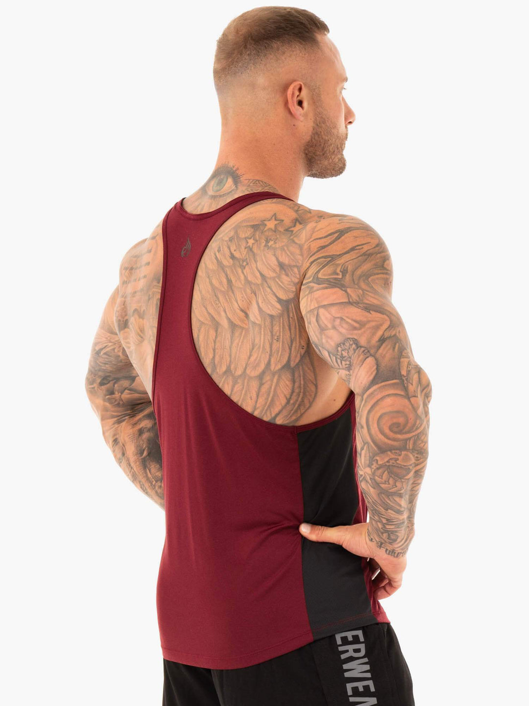 Performance Stringer - Burgundy Clothing Ryderwear 