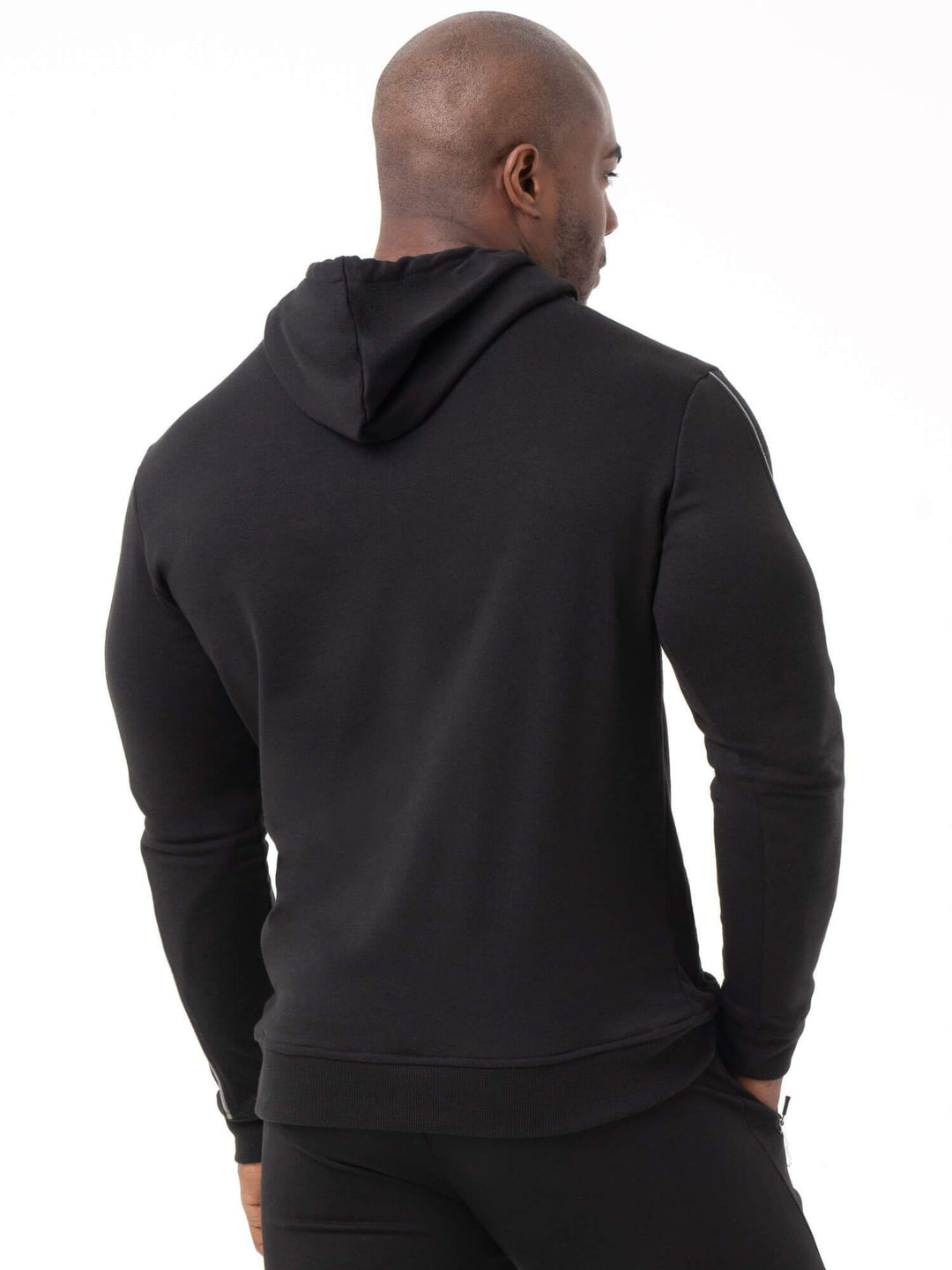 Power Pullover Hoodie - Black Clothing Ryderwear 