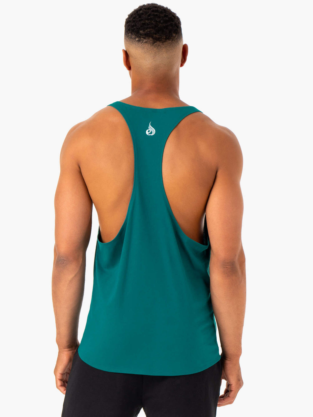 Recharge Stringer T-Back - Teal Clothing Ryderwear 