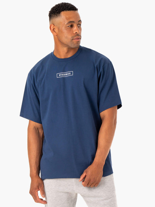 Recharge T-Shirt Blue blue