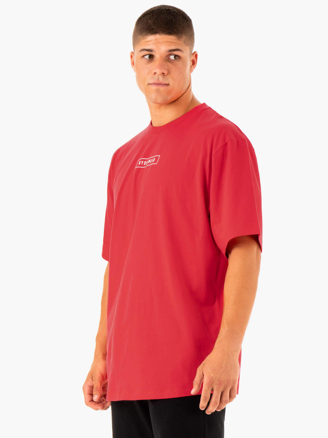 Recharge T-Shirt - Red Clothing Ryderwear 