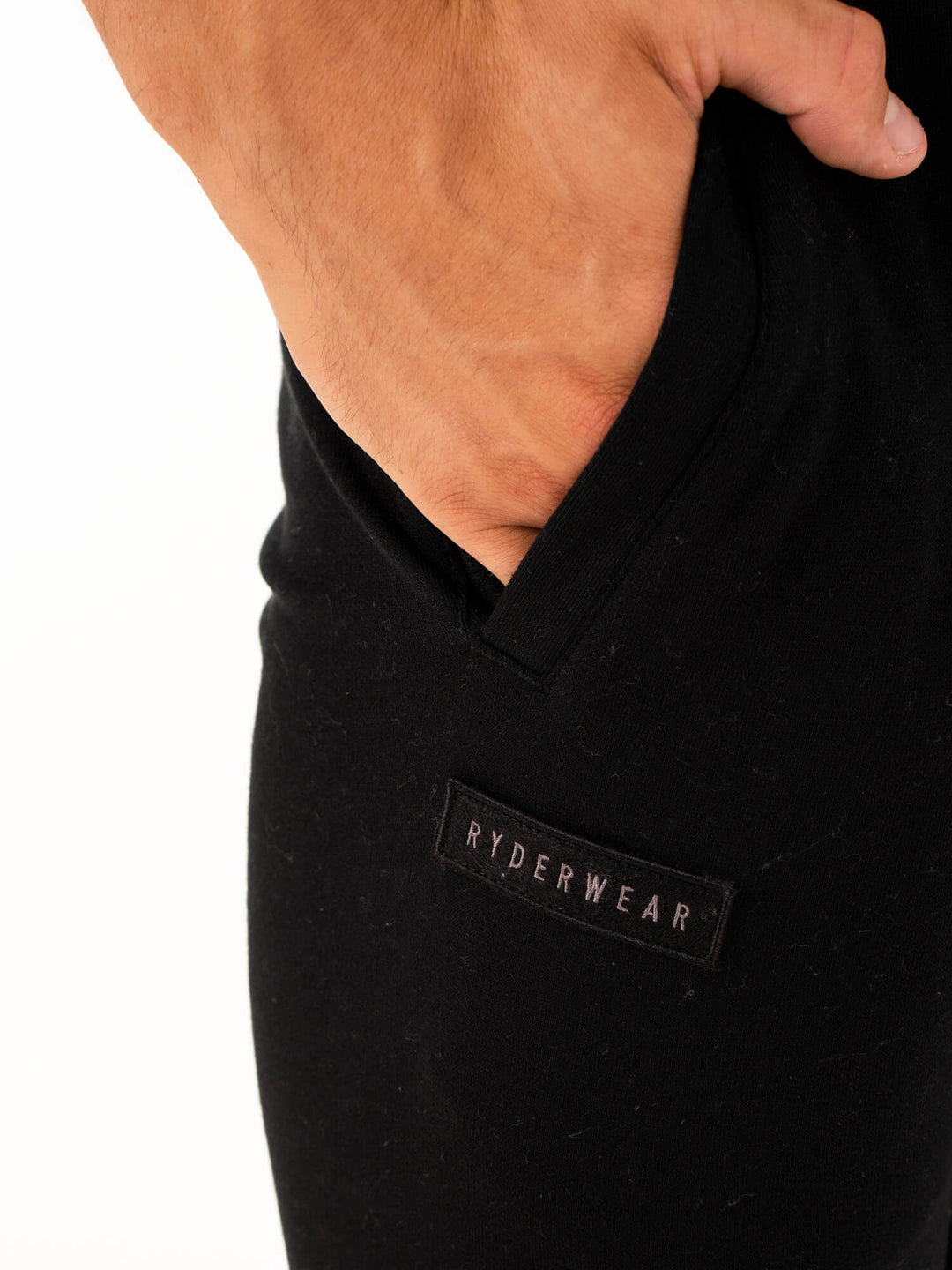 Recharge Tapered Track Pant - Black Clothing Ryderwear 