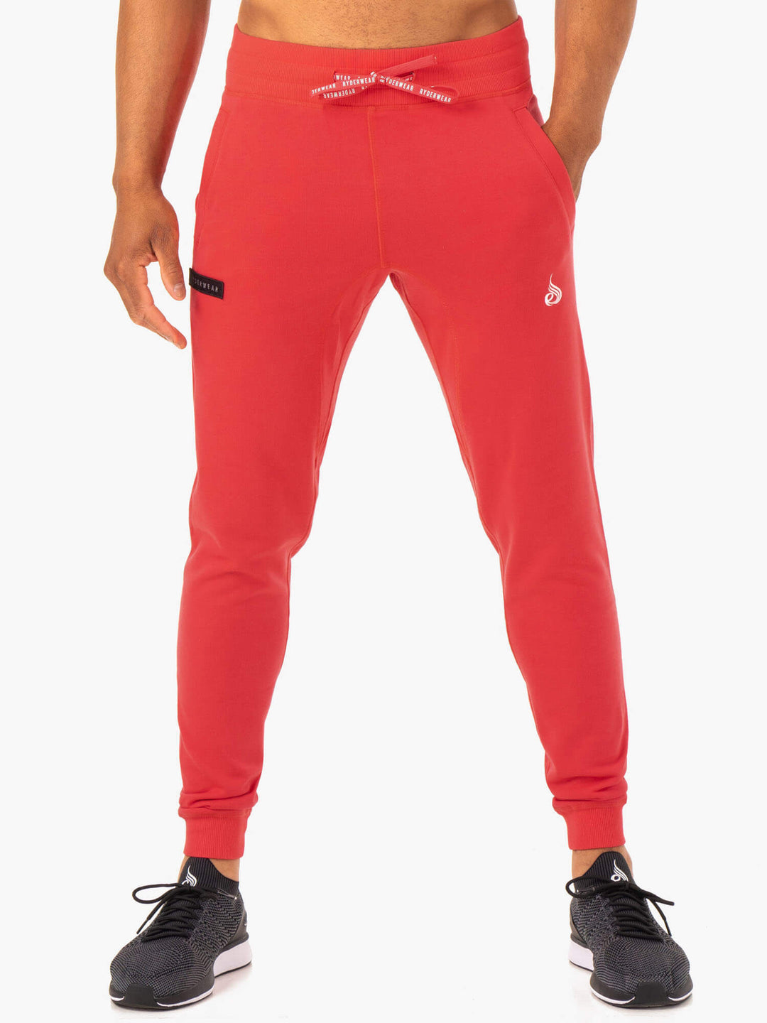 Recharge Tapered Track Pant - Red Clothing Ryderwear 