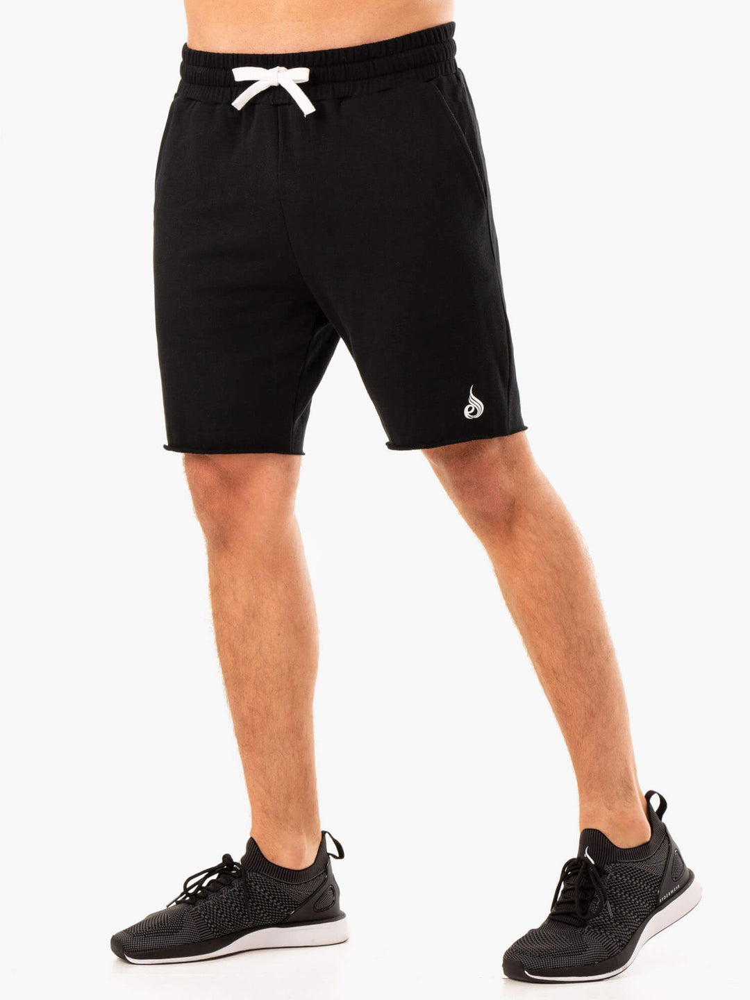 Recharge Track Gym Short - Black Clothing Ryderwear 