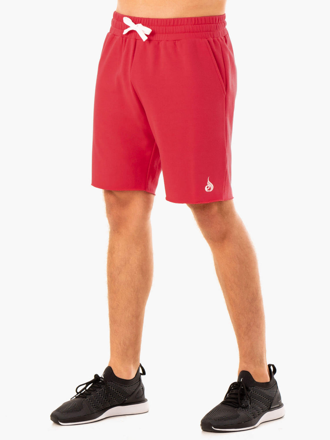 Recharge Track Gym Short - Red Clothing Ryderwear 